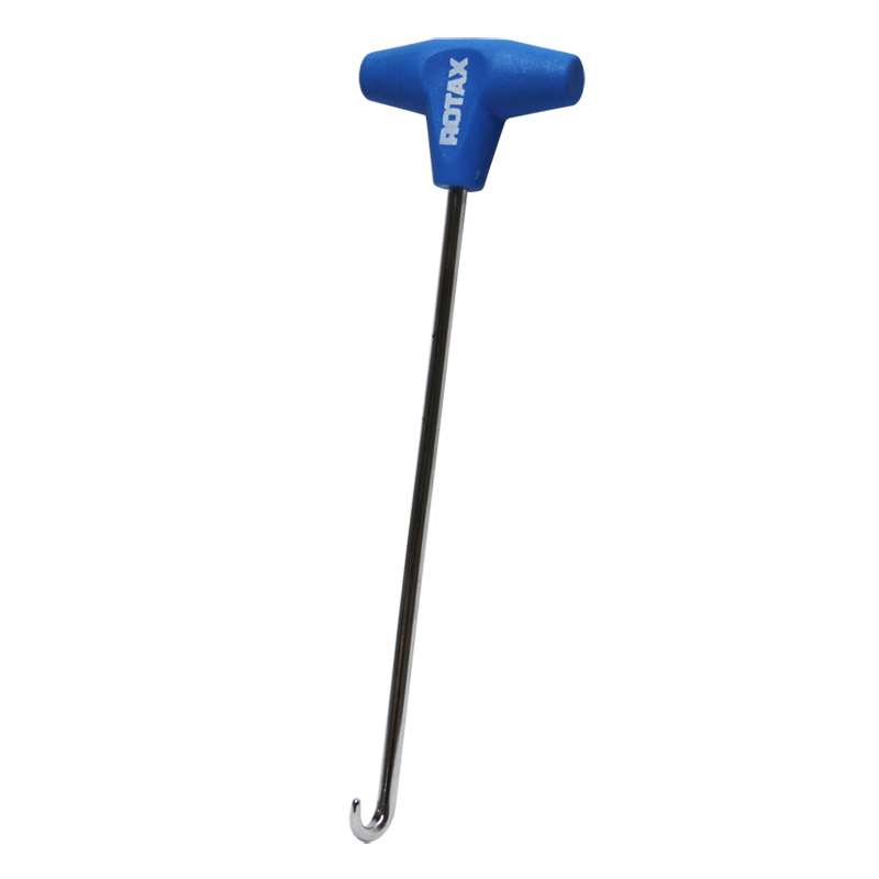SPRING HOOK FOR EXHAUST SPRINGS