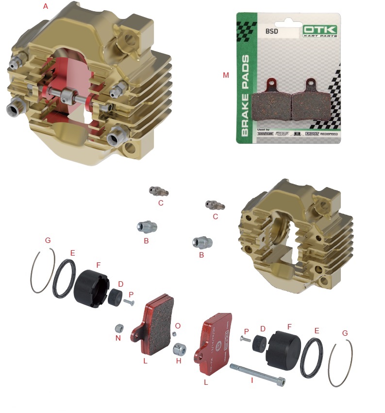 BWD Brake Caliper