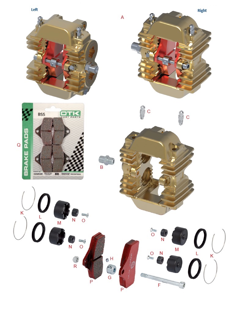 BWZ Front Caliper